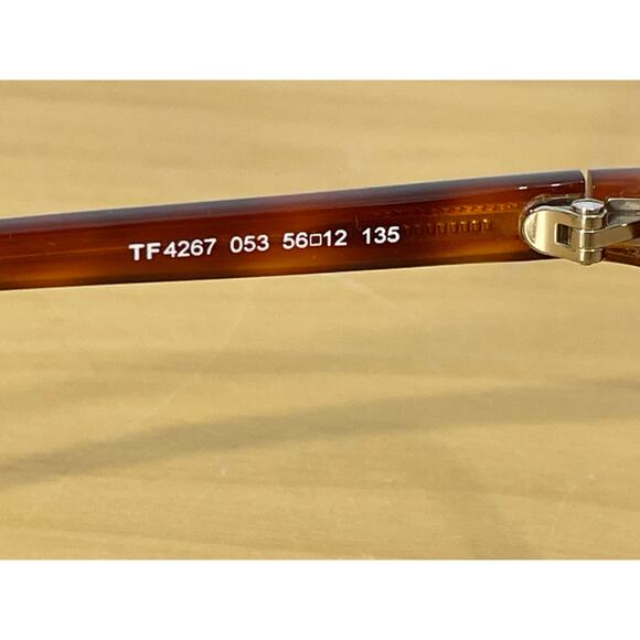 Tom Ford Glasses Frames TF4267 Havana Honey Preppy Twee Frames Only NWOT main image 6